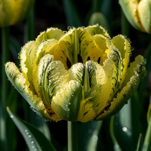 Тюльпан Стар Даст купить по цене от 229р. в интернет-магазине «Посадика» с доставкой почтой в в Горнозаводске и по всей России – [изображение №1].